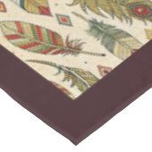 Boho Chic tafelkleed met Tribal Arrow Details (Gekanteld)