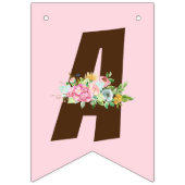 boho chic, theefeestje, schattig, theepot vlaggetjes (Derde vlag)