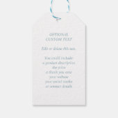 Boho Chic Waterverf Macrame Wall Hanging Boutique Cadeaulabel (Achterkant)