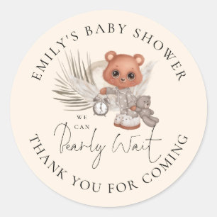 Boho Chic We kunnen het Baby shower van Bedankt af Ronde Sticker