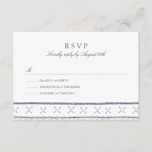 Boho Chic Wedding RSVP