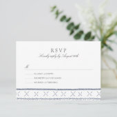Boho Chic Wedding RSVP (Debout devant)