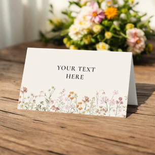 Boho Chic Wildflower bruiloft