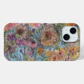 Boho chique bloementuin Waterverf schilderij Case-Mate iPhone Case