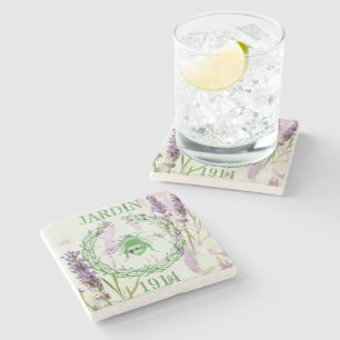 Boho chique Franse land lavendel  bij Stenen Onderzetter