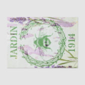 Boho chique Franse land lavendel  bij Tissuepapier (Voorkant)