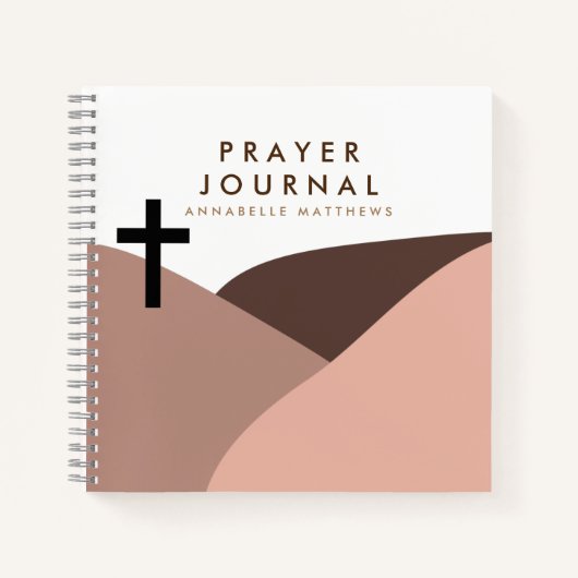 Boho Christelijk Notitieboek Prayer Journal (Voorkant)