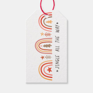 Boho Christmas Gift Label Cadeaulabel
