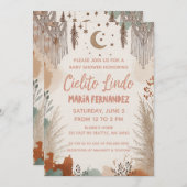 Boho Cielito Lindo Baby Shower Kaart (Voorkant / Achterkant)