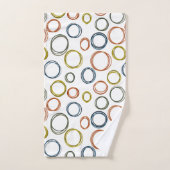 Boho Circles Bad Handdoek (Handdoek)