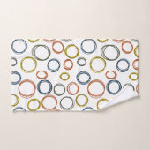 Boho Circles Bad Handdoek (Handdoek)