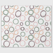 Boho Circles Cadeaupapier (Vlak)