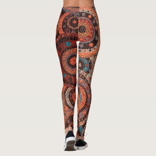 Boho Circles Leggings (Achterkant)