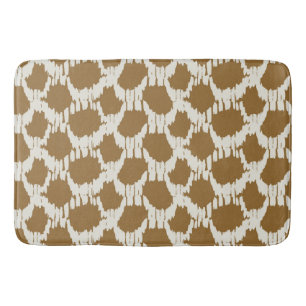 Boho Cirkels Aardetinten hedendaags minimalistisch Badmat