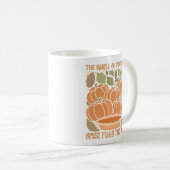 Boho Citrouille Spice Coffee Mug (Devant droit)