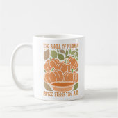 Boho Citrouille Spice Coffee Mug (Gauche)