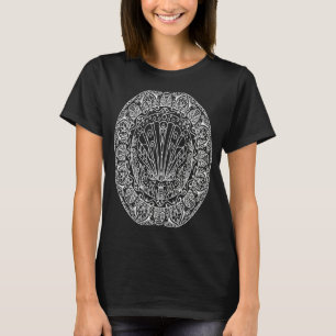 Boho Clam Shell Zee Life Mandala Cute Bohemian Sp T-shirt