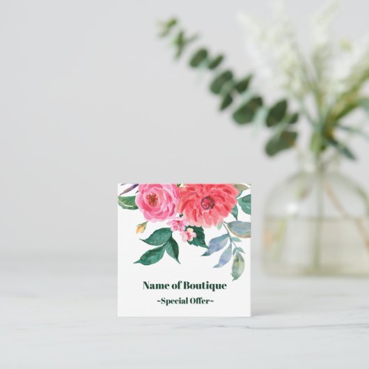 Boho Classy Spring fleurit Boutique rabais Coupon (Debout devant)