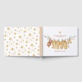 Boho Clothesline Baby shower Livre d'or (Complet)