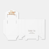 Boho Clothesline Girl Baby shower Favor Box Bedankdoosjes (Uitgevouwen)