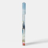 Boho Coastal Cliffs Wildflower Beach Art Case-Mate iPhone Case (Achterkant / Rechts)