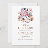 Boho Coastal Cowgirl Bridal Luncheon Invitation (Devant)