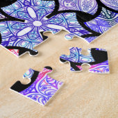 Boho coloré Mandala Motif Jigsaw Puzzle (Côté)
