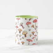 Boho Cottcore-paddenstoelen met de hand geïndividu Mok (Midden)