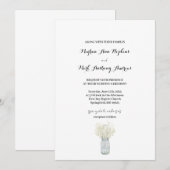 Boho Country Chic Faire-part de mariage (Devant / Derrière)