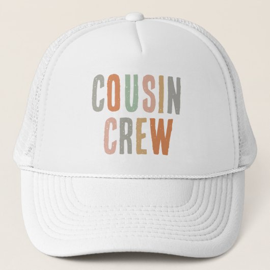 Boho Cousin Crew Family Reunion Matching Trucker Pet (Voorkant)