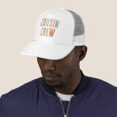 Boho Cousin Crew Family Reunion Matching Trucker Pet (In situ)