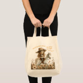 Boho Cowgirl Horse Tote Bag (Voorkant (product))