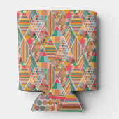 Boho Crazy Quilt Blikjeskoeler (Achterkant)