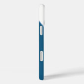 Boho Custom Name Dreamweaver Blue White Feathers Case-Mate iPhone Case (Achterkant / Rechts)
