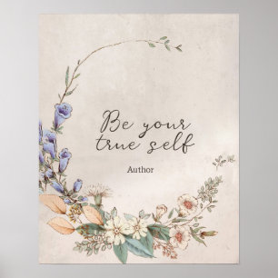 Boho Custom Quote Print Sign Gepersonaliseerde o