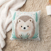 Boho Cute Hérisson Coussin Pastel Green (Couverture)