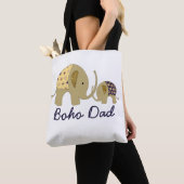 Boho Dad, Gold Elephant Draagtas (Dichtbij)
