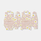Boho Daisy Bloom Girl Birthday Ballotins (Déplié)
