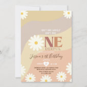 Boho Daisy Flowers is niet zo nederig op de verjaa Kaart (Voorkant)