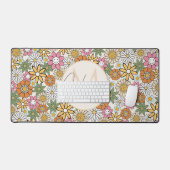 Boho Daisy Flowers les années 70 Floral Super (Clavier et souris)