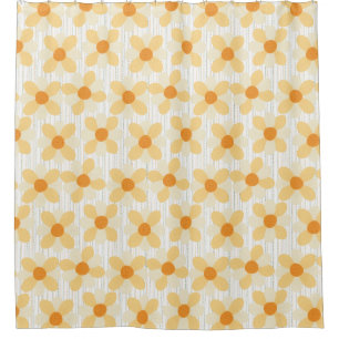 Boho Daisy regendouche gordijn
