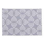 Boho Damask Heart Pattern Elegant Feminine Chic Kussensloop (Achterkant-Rechts)