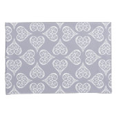 Boho Damask Heart Pattern Elegant Feminine Chic Kussensloop (Voorkant-Rechts)