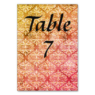 Boho Damask Kaart