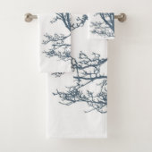 Boho d'arbre simple bleu (En situation)