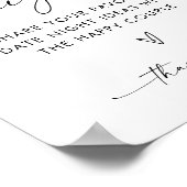 Boho Date Night Ideeën, moderne minimalistische br Poster (Hoek)