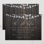 Boho de avond voor de repetitie diner uitnodiging (Voorkant / Achterkant)