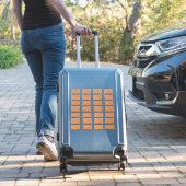 Boho Deco d'automne | Étiquette de adresse invité (Valise Insitu)