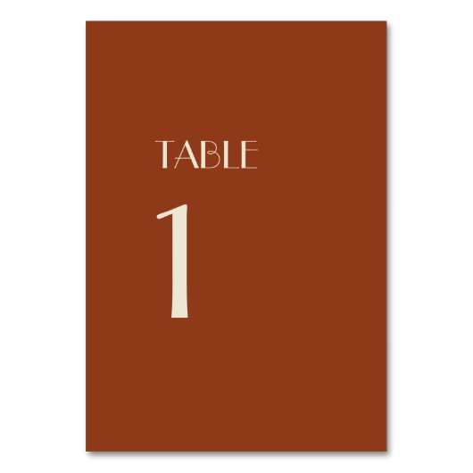 Boho Deco d'automne | Panneau Numéros de table de (Par défaut)
