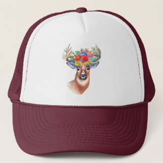 Boho Deer | Trucker Hat Pet
